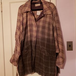 Free People You Wish Shirt Jacket 